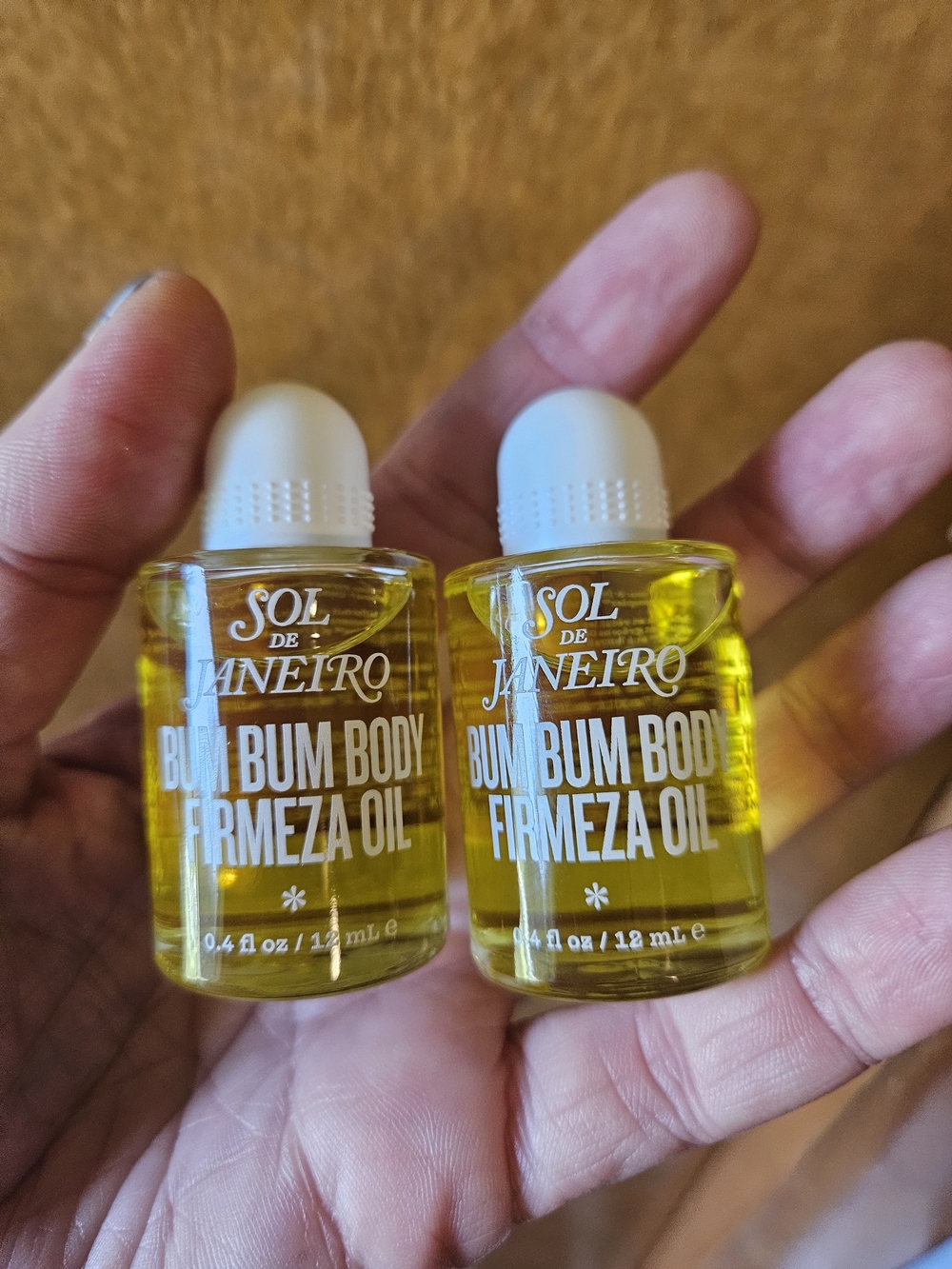 2 x Sol de Janeiro Mini Bum Bum Firmeza Body Oil -